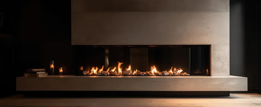 Gas Fireplace Ember Bed Design Services in Jenison, Michigan