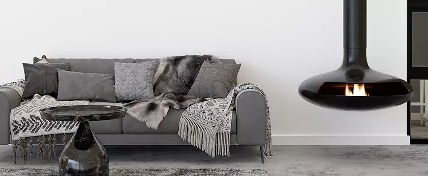 Circular Hanging Fireplace Installation Services in Jenison, MI