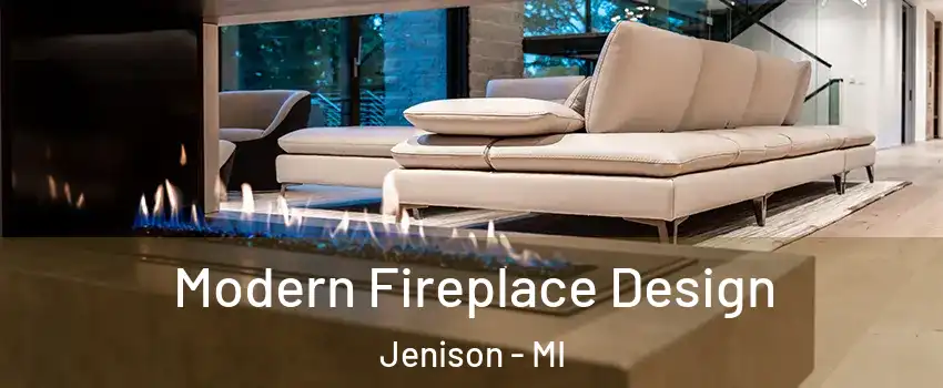 Modern Fireplace Design Jenison - MI