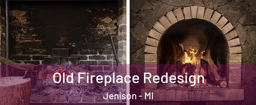 Old Fireplace Redesign Jenison - MI